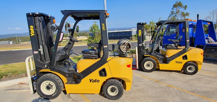 Yale 2.5t UX Gas for sale or hire around Hunter and Central Coast region